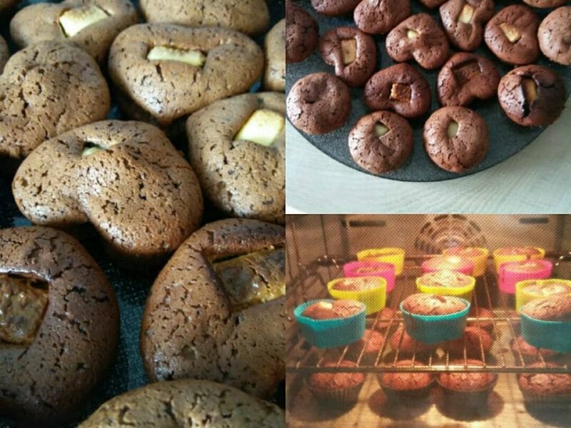 Cliquez pour zoomer ! Muffins aux deux chocolats Thermomix par Marysoux