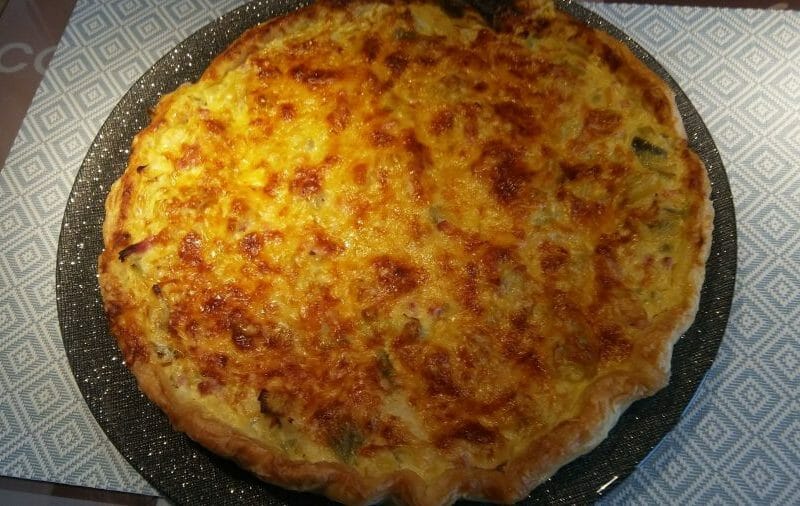 Cliquez pour zoomer ! Tarte aux poireaux Thermomix par Marysoux