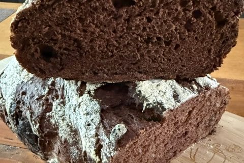 Cliquez pour zoomer ! Pain au cacao et pépites de chocolat Thermomix par Jo Elle