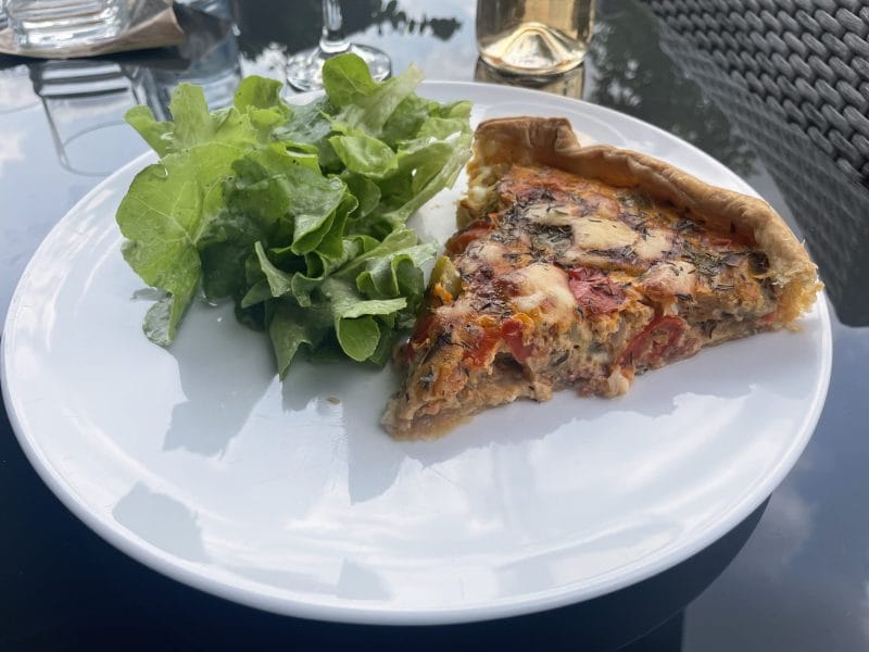 Cliquez pour zoomer ! Tarte salée aux légumes d’été Thermomix par CarolineB59