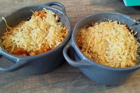 Cliquez pour zoomer ! Crumble de butternut au chorizo Thermomix par coupaya