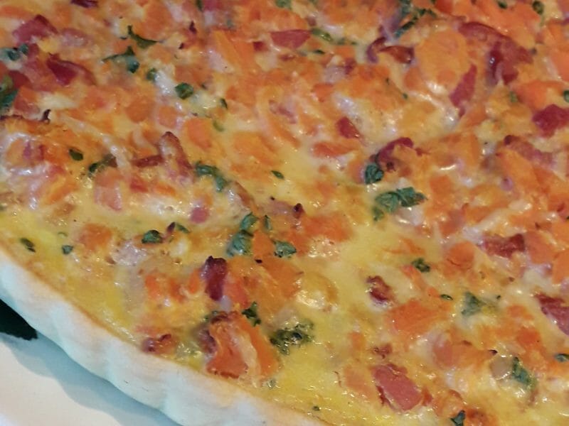 Cliquez pour zoomer ! Tarte à la carotte Thermomix par Carwi 🍍