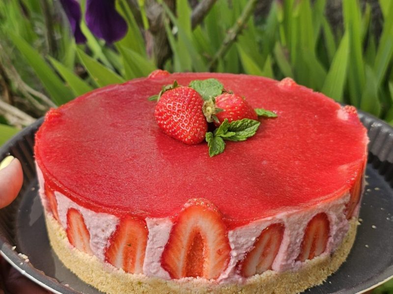 Cliquez pour zoomer ! Bavarois aux fraises Thermomix par popine17
