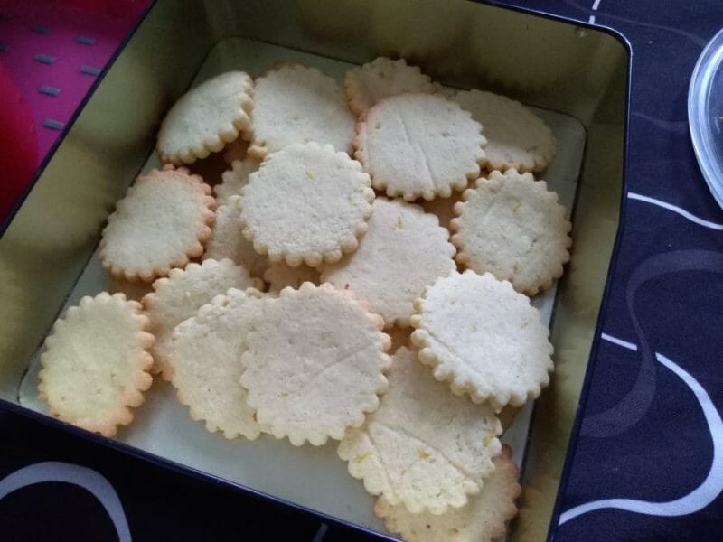 Cliquez pour zoomer ! Sablés au citron Thermomix par lilwenn56
