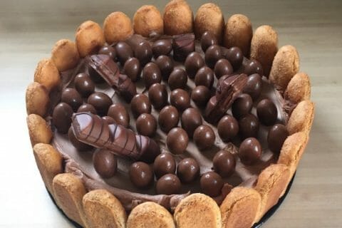 Cliquez pour zoomer ! Layer cake Kinder Bueno au Thermomix