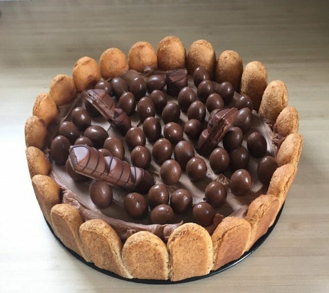 Cliquez pour zoomer ! Layer cake Kinder Bueno Thermomix par peypoo