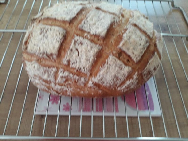 Cliquez pour zoomer ! Pain Cocotte Thermomix par Nel03