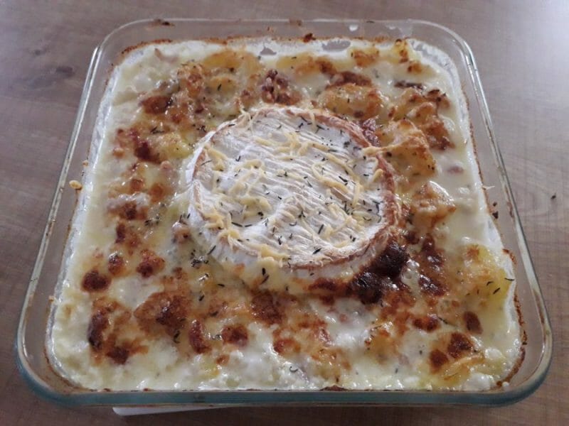Gratin de pommes de terre à la normande au Thermomix - Cookomix