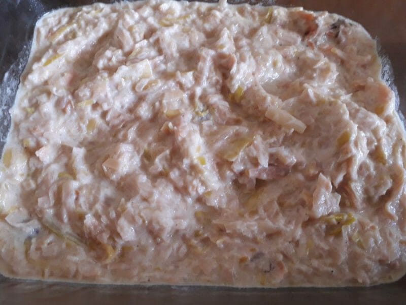 Cliquez pour zoomer ! Tagliatelles à la crème de poireaux Thermomix par Nel03