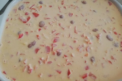 Cliquez pour zoomer ! Gratin de torsades aux merguez Thermomix par Nel03