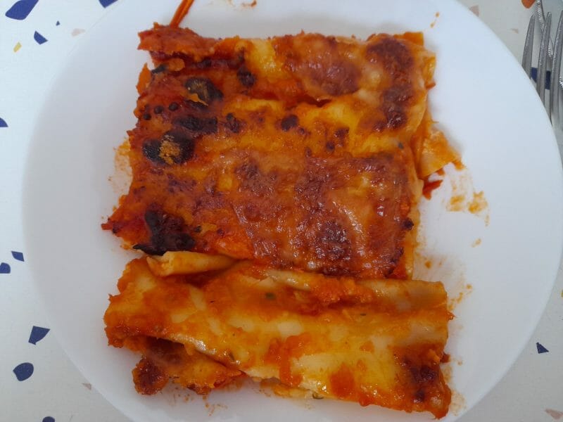 Cliquez pour zoomer ! Gratin de conchiglioni aux trois fromages Thermomix par Nel03