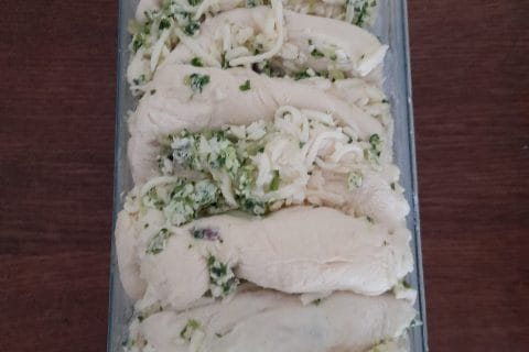 Cliquez pour zoomer ! Pain à l’ail, persil et mozzarella Thermomix par Nel03