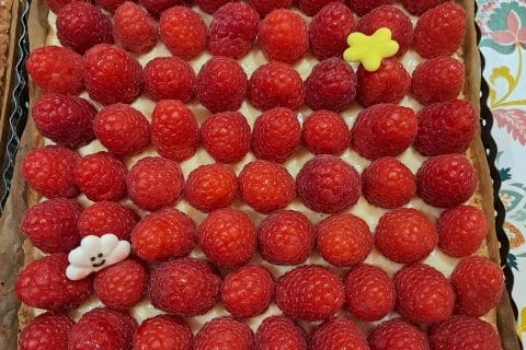 Cliquez pour zoomer ! Tartelettes framboises sur crème d’amande et pistache Thermomix par Nel03