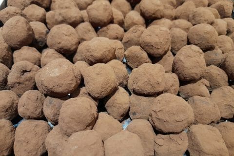 Cliquez pour zoomer ! Truffes au rhum et à la cannelle Thermomix par Nel03