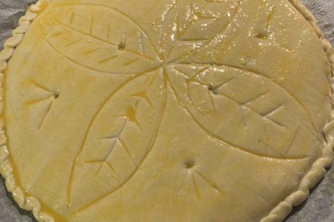 Cliquez pour zoomer ! Galette des rois à la frangipane Thermomix par Laura-35