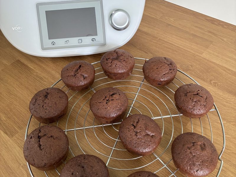 Cliquez pour zoomer ! Cake au chocolat et à la banane Thermomix par Laura-35