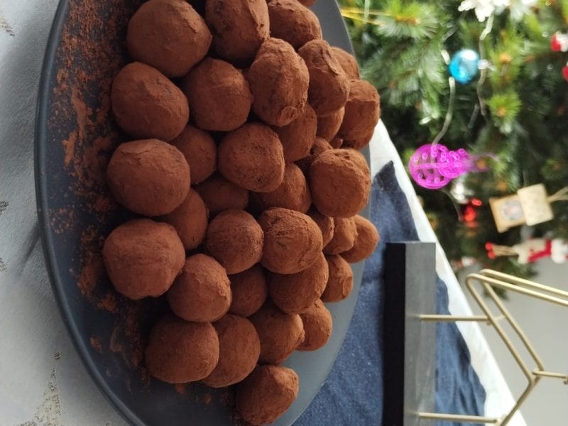 Cliquez pour zoomer ! Truffes au chocolat Thermomix par Al