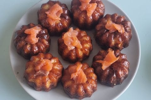 Cliquez pour zoomer ! Cannelés au saumon fumé Thermomix par gusparo