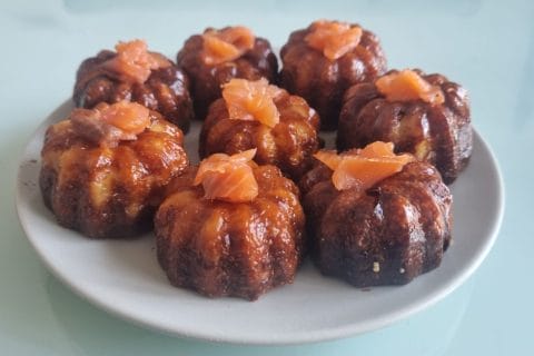 Cliquez pour zoomer ! Cannelés au saumon fumé Thermomix par gusparo