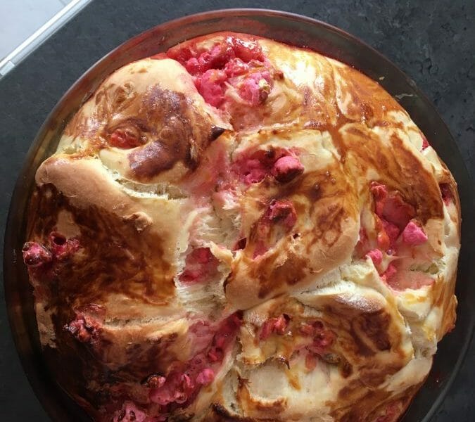 Cliquez pour zoomer ! Brioche aux pralines roses Thermomix par babeth118
