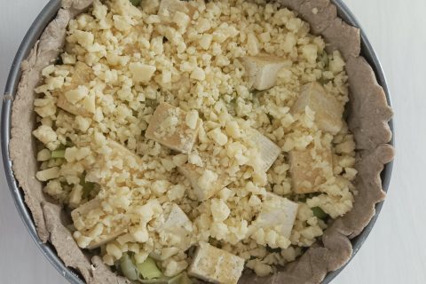 Cliquez pour zoomer ! Gâteau poireaux, lardons et fromage Thermomix par Zigote