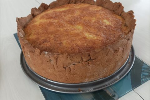 Cliquez pour zoomer ! Gâteau poireaux, lardons et fromage Thermomix par Zigote