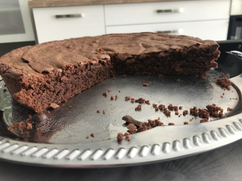 Cliquez pour zoomer ! Gâteau au chocolat des écoliers Thermomix par zisneotte