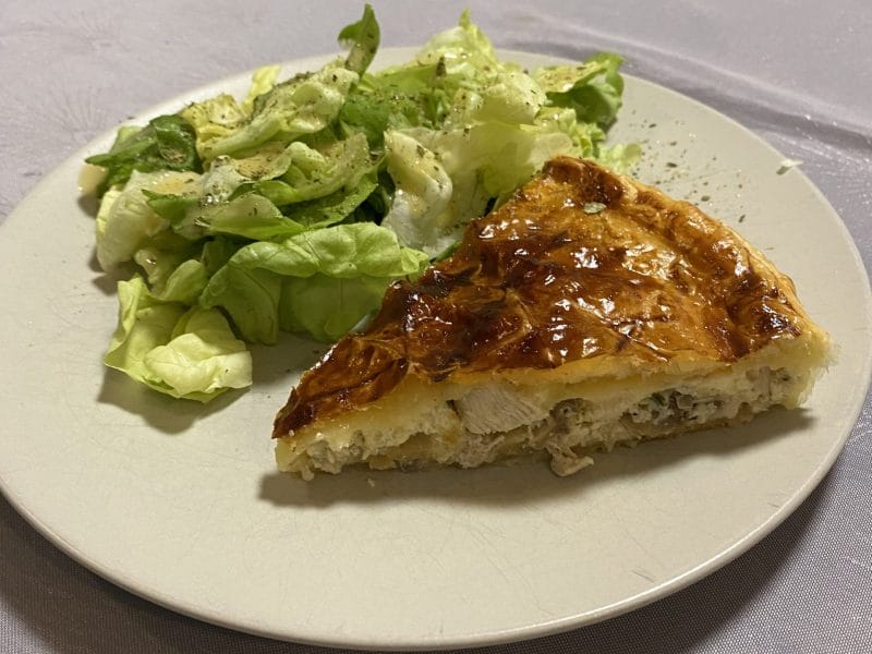 Cliquez pour zoomer ! Tourte au poulet et aux champignons Thermomix par zisneotte