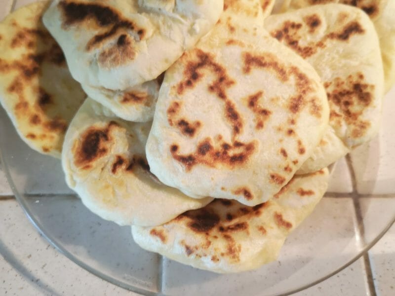 Cliquez pour zoomer ! Naans au fromage Thermomix par impala31