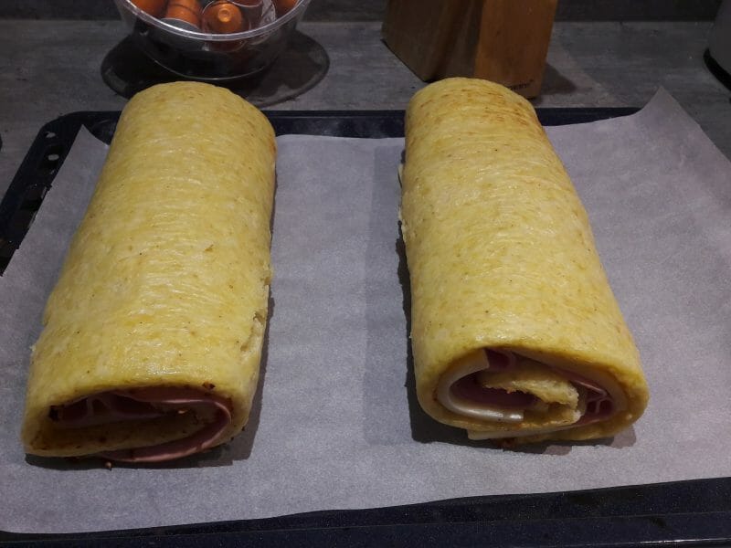 Cliquez pour zoomer ! Roulé de pommes de terre, jambon et reblochon Thermomix par Heidie