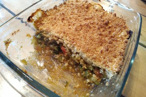 Cliquez pour zoomer ! Crumble aux légumes provençaux Thermomix par Ludivine_9