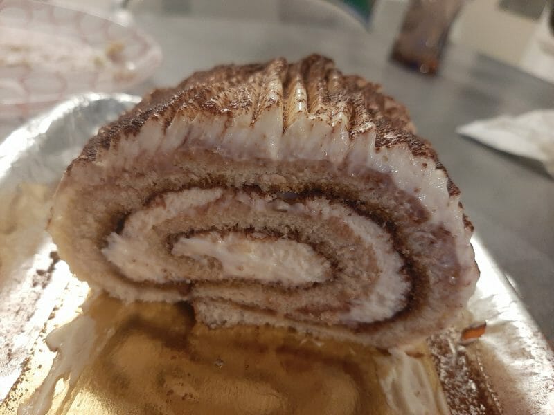 Cliquez pour zoomer ! Bûche Tiramisu Thermomix par Khadikoi