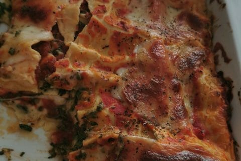 Cliquez pour zoomer ! Lasagnes épinards et chèvre Thermomix par Mandy 🌺