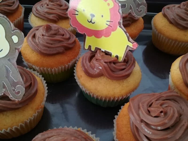 Cliquez pour zoomer ! Cupcakes au nutella Thermomix par MatLenPA