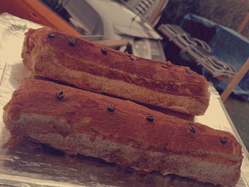Cliquez pour zoomer ! Bûche Tiramisu Thermomix par Camilnasch