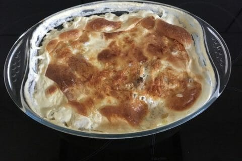 Cliquez pour zoomer ! Gratin de fusilli au jambon au Thermomix