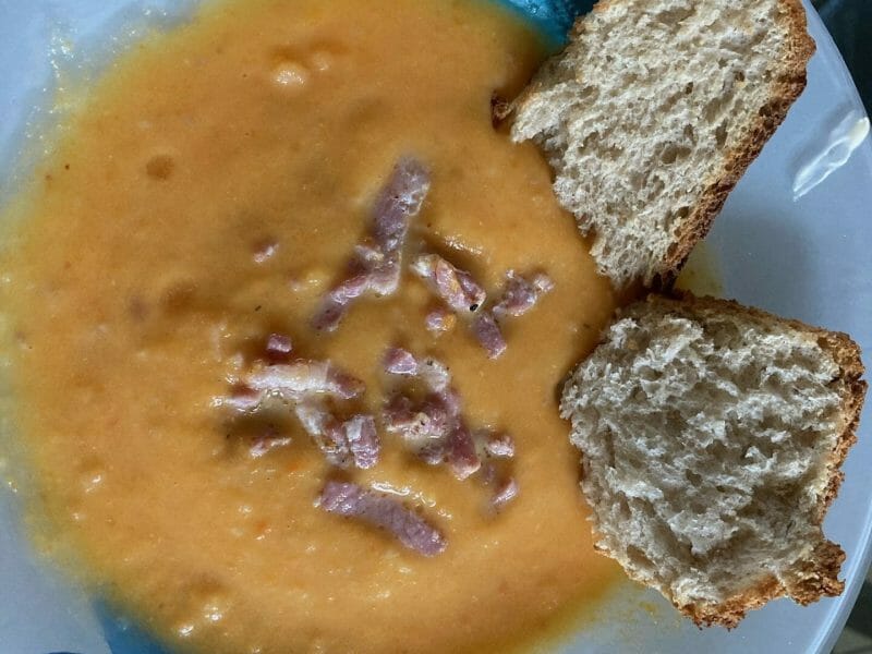 Cliquez pour zoomer ! Crème de butternut à la Morteau Thermomix par Zaboune