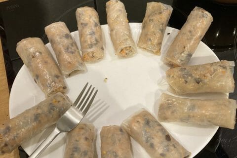 Cliquez pour zoomer ! Nems au poulet Thermomix par Zaboune