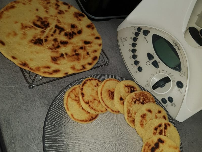 Cliquez pour zoomer ! Kesra – Galette orientale Thermomix par Amandakimia