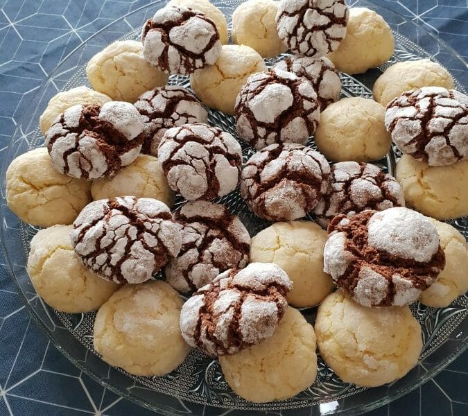 Cliquez pour zoomer ! Craquelés au chocolat Thermomix par Sanilo