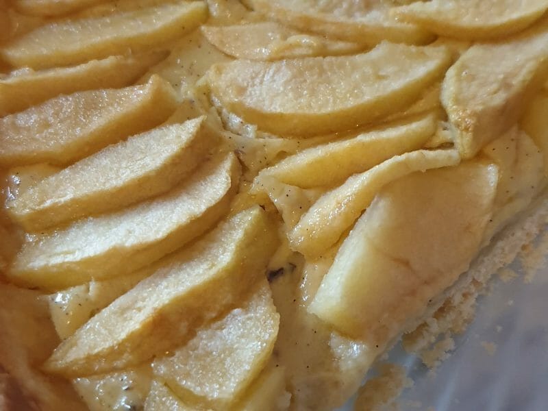 Cliquez pour zoomer ! Tarte aux pommes alsacienne Thermomix par Sanilo
