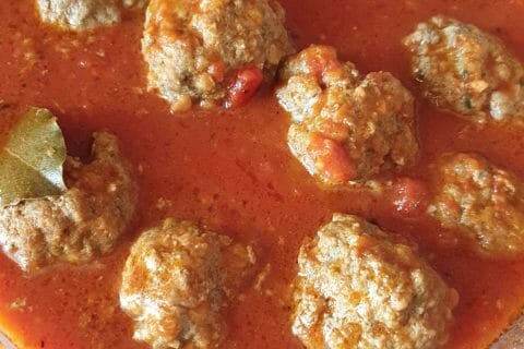 Cliquez pour zoomer ! Boulettes de viandes à la sauce tomate au Thermomix