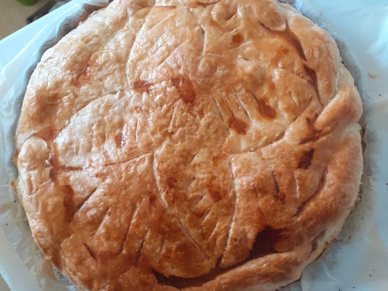 Cliquez pour zoomer ! Tourte au poulet et aux champignons Thermomix par audrey2588