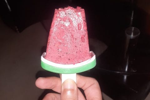Cliquez pour zoomer ! Sorbet aux fruits rouges Thermomix par audrey2588