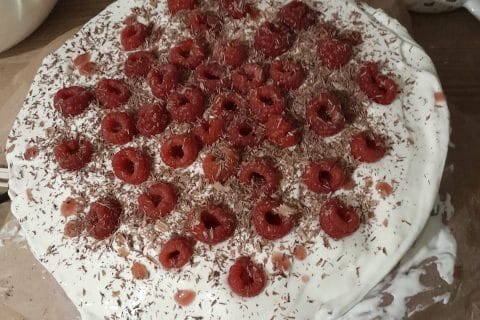 Cliquez pour zoomer ! Bûche forêt noire Thermomix par audrey2588