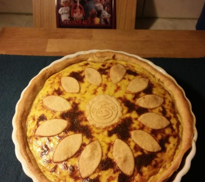 Cliquez pour zoomer ! Tarte fondante aux endives et au curry Thermomix par Dauphinlibre