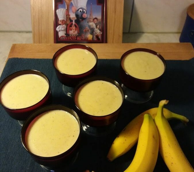 Cliquez pour zoomer ! Crème dessert à la banane Thermomix par Dauphinlibre