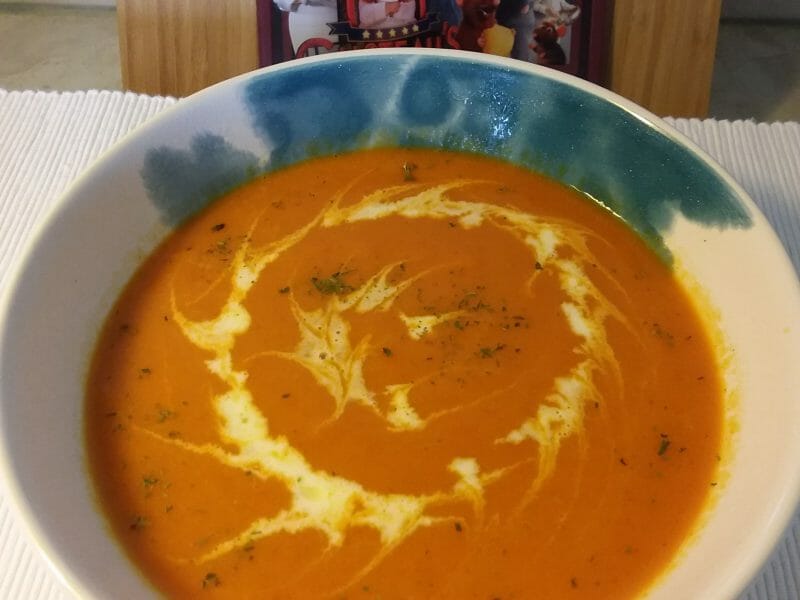 Cliquez pour zoomer ! Velouté de poivrons Thermomix par Dauphinlibre