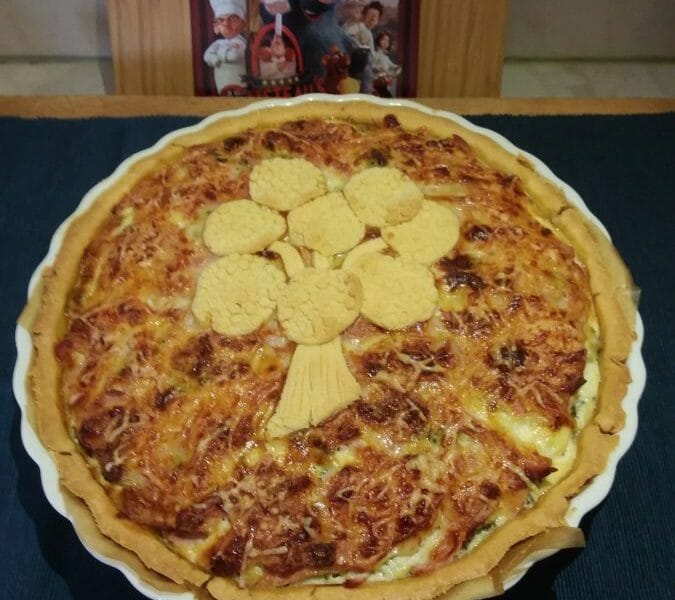 Cliquez pour zoomer ! Tarte aux brocolis et roquefort Thermomix par Dauphinlibre