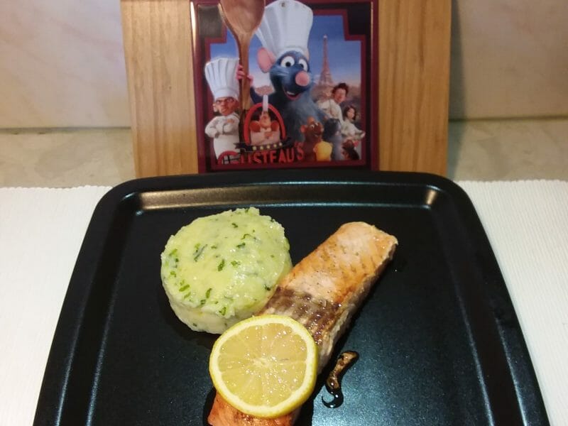 Cliquez pour zoomer ! Ecrasé de pommes de terre et saumon Thermomix par Dauphinlibre